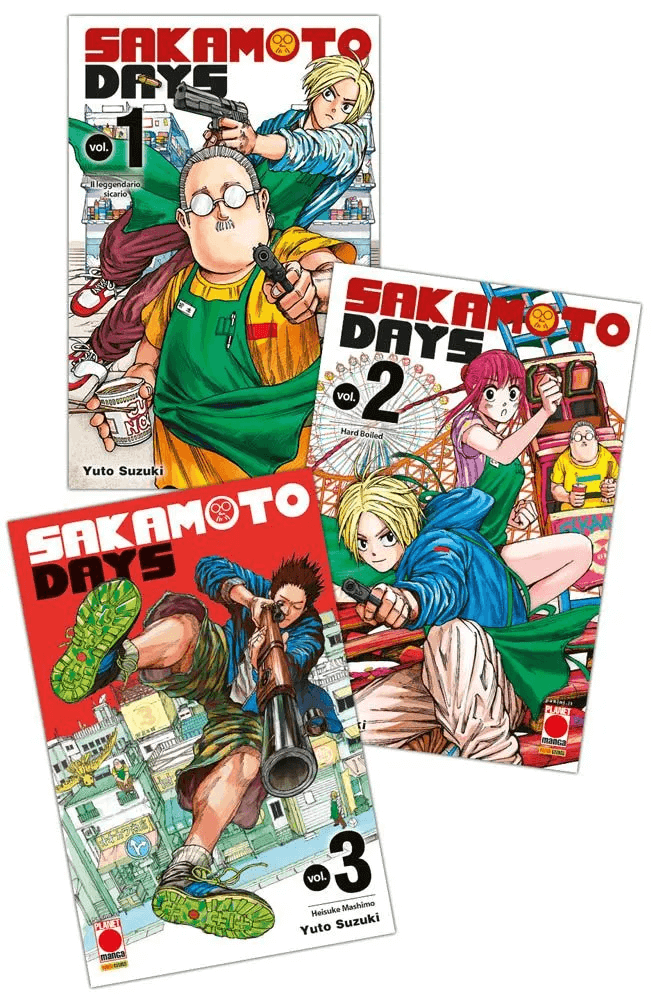 Sakamoto Days Pack, tra le uscite Planet Manga del 17 novembre 2022