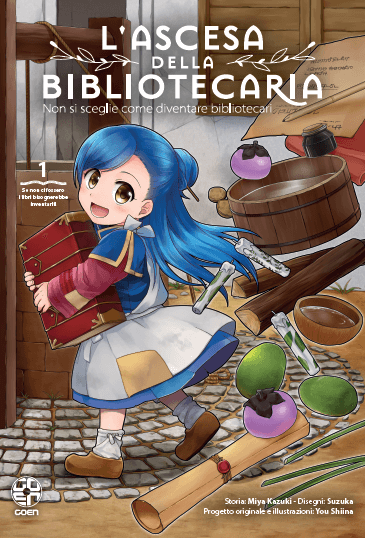 L'Ascesa della Bibliotecaria 1, tra le uscite manga GOEN del 30 dicembre 2022