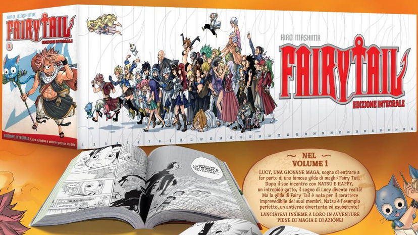 Hachette pubblica Fairy Tail Edizione Integrale preview