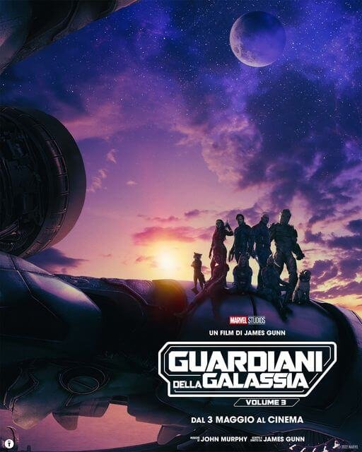 Il primo poster di Guardiani della Galassia Vol 3, rilasciato insieme al trailer