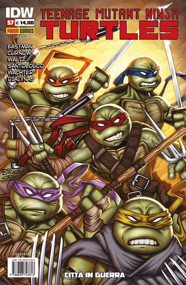 Teenage Mutant Ninja Turtles 57, tra le uscite targate Panini Comics del 9 dicembre 2022