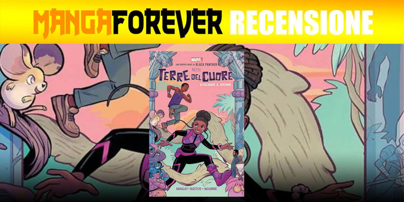 Nelle Terre del Cuore – Una Graphic Novel di Black Panther | Recensione del volumetto Marvel Scholastic preview