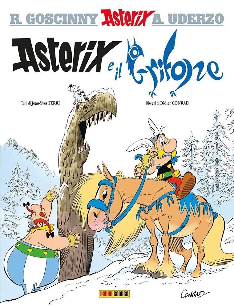 Astérix et le Griffon, parmi les sorties Panini Comics du 12 janvier 2023
