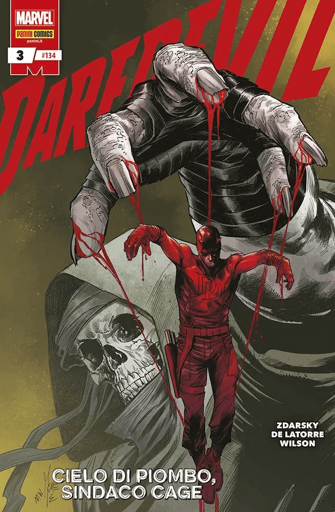 Daredevil 3, tra le uscite Marvel targate Panini del 12 gennaio 2023