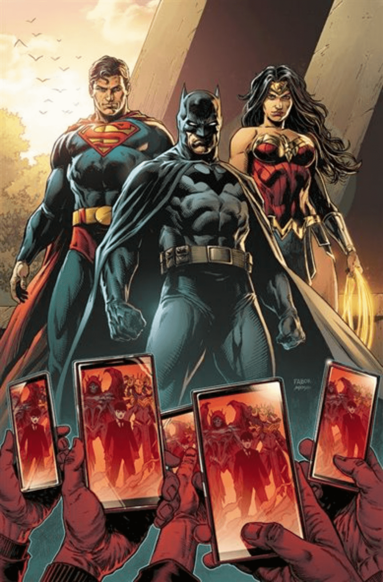 Cover di Dawn of DC Knight Terrors Free Comic Book Day Special Edition di Jason Fabok