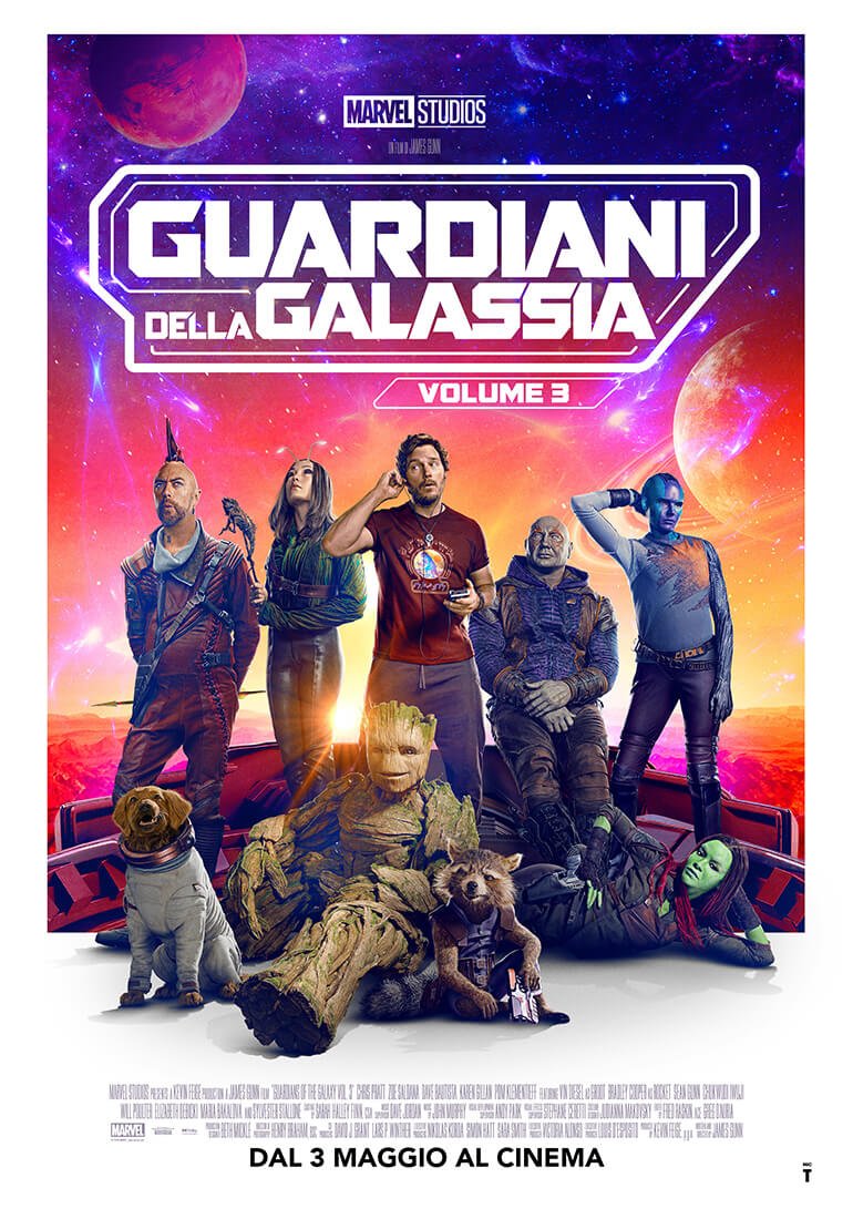 Nuova poster e nuovo trailer per Guardiani della Galassia Volume 3