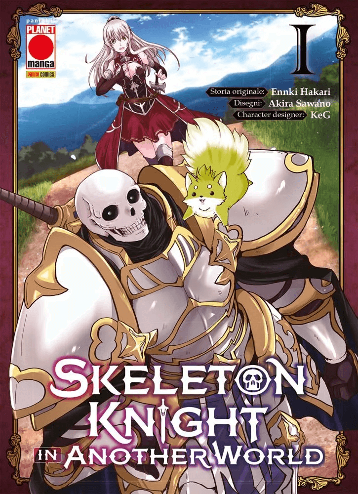 Skeleton Knight in Another World 1, parmi les sorties Planet Manga du 1er mars 2023