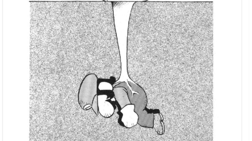 La disturbante dipartita di Super Mario in una tavola di un manga anni ’90 preview