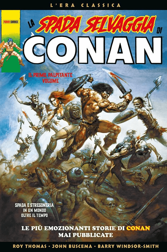 Conan Omnibus - The Wild Sword of Conan 1, parmi les sorties Panini Comics du 6 avril 2023.