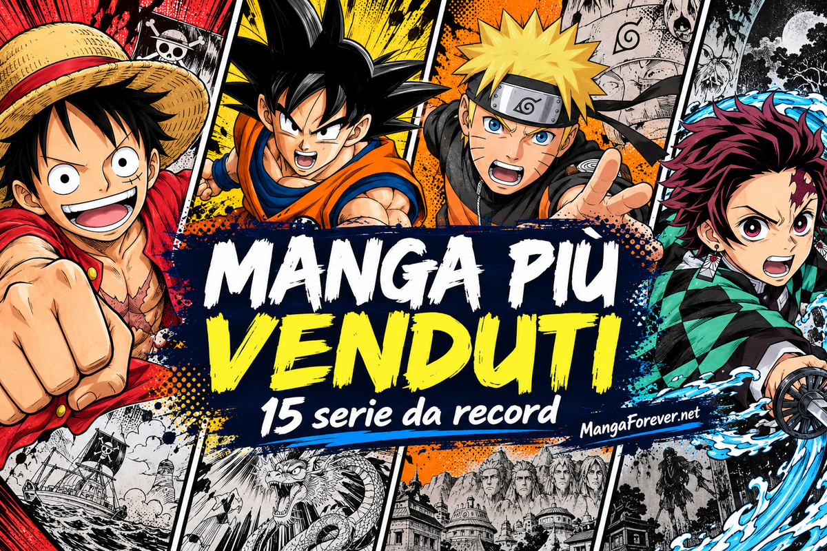 Manga più venduti di sempre: 15 serie da record article-post
