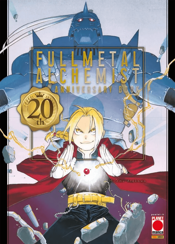 Fullmetal Alchemist - Livre du 20e anniversaire, parmi les sorties Planète Manga du 4 mai 2023.