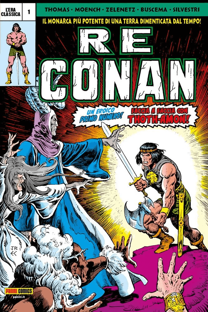 Conan the King Omnibus : The Classic Era 1, parmi les sorties Panini Comics du 1er juin 2023.