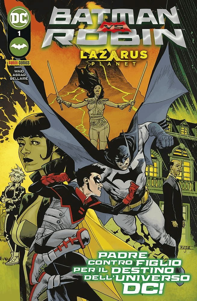 Batman Vs. Robin : Lazarus Planet 1, parmi les sorties DC Panini du 15 juin 2023.