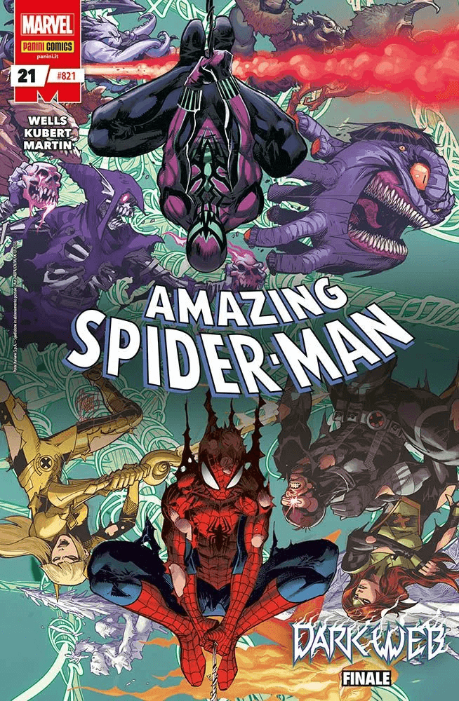 Amazing Spider-Man 21, parmi les sorties Marvel Panini du 29 juin 2023.