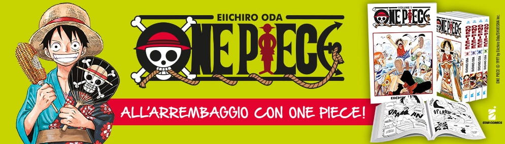 Torna il leggendario manga di Eiichiro Oda nell’imperdibile collezione di Tv Sorrisi e Canzoni. Tutti i volumi nel formato con alette e contenuti extra da collezionare, inclusa la cartolina con l’immagine di copertina. Per gli appassionati e per chi vuole iniziare da zero una nuova avventura.