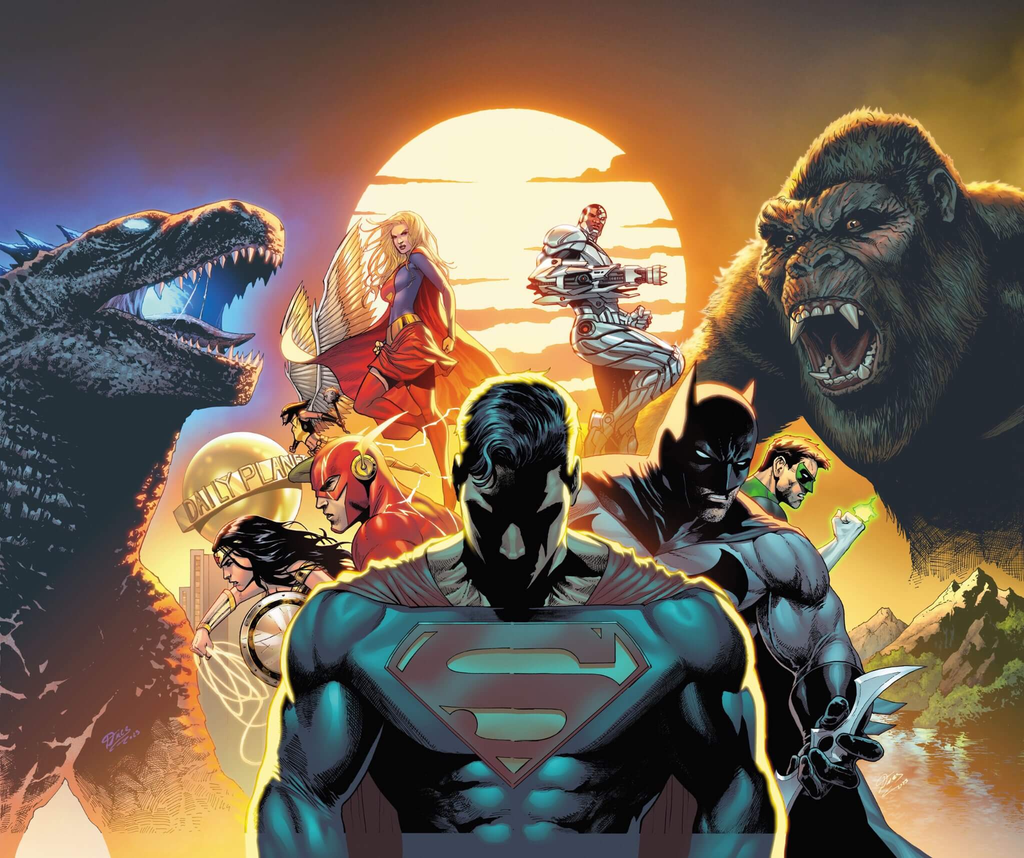 Godzilla contro Kong contro la Justice League