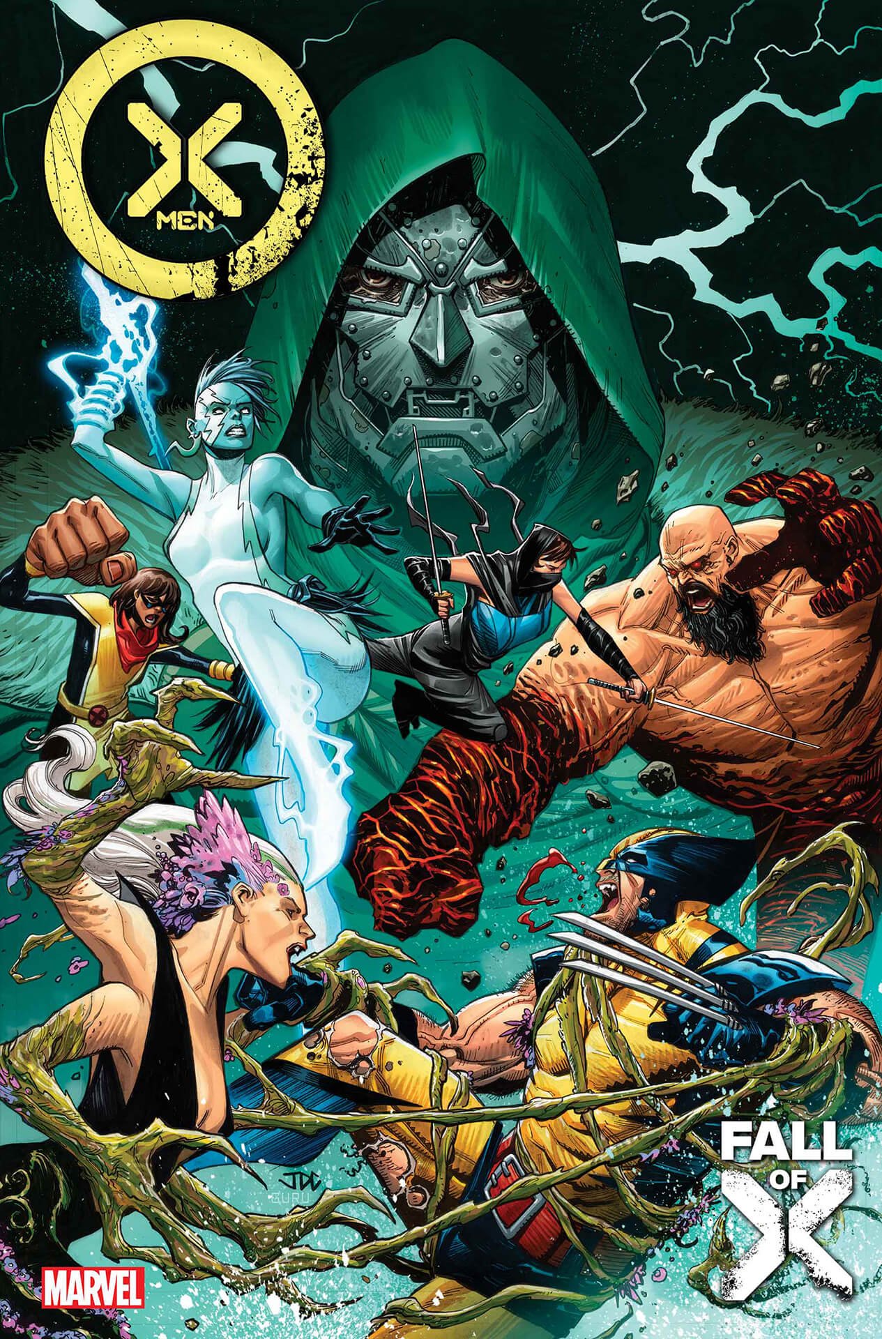 Couverture de X-Men 29 par Joshua Cassara, mettant en scène les X-Men de Latvérie : seront-ils les nouveaux X-men ?