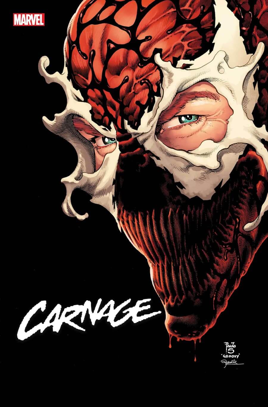 Cover di Carnage 1 di Paulo Siqueira, con il ritorno di Cletus Kasady