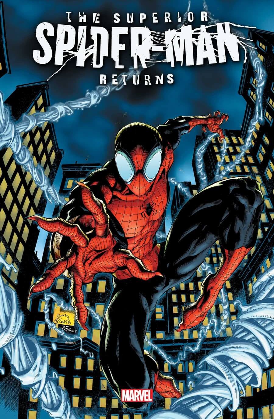 Couverture de Superior Spider-Man Returns par Ryan Stegman