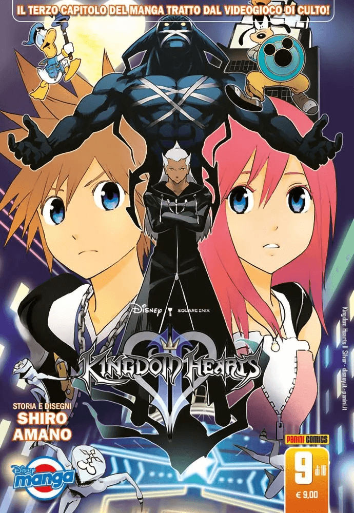 Kingdom Hearts II Silver 9, tra le uscite Planet Manga del 24 agosto 2023