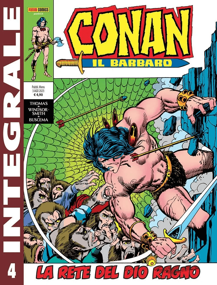 Conan il Barbaro 4, tra le uscite Panini Comics del 3 agosto 2023