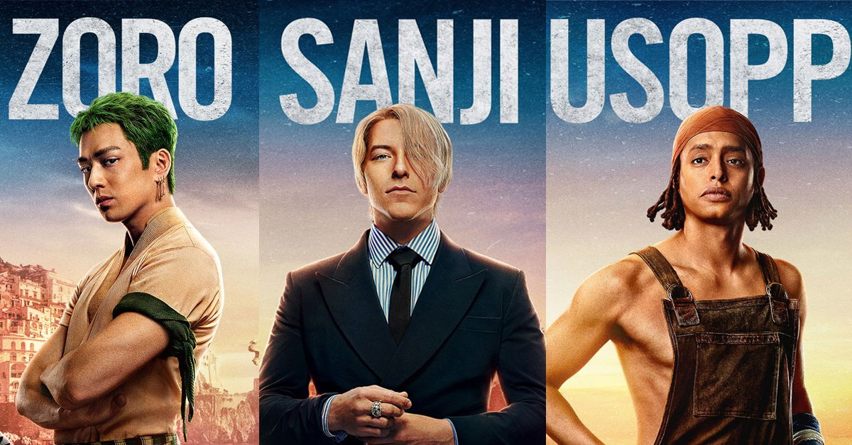 One Piece - Netflix: diffusi nuovi poster per la serie live action