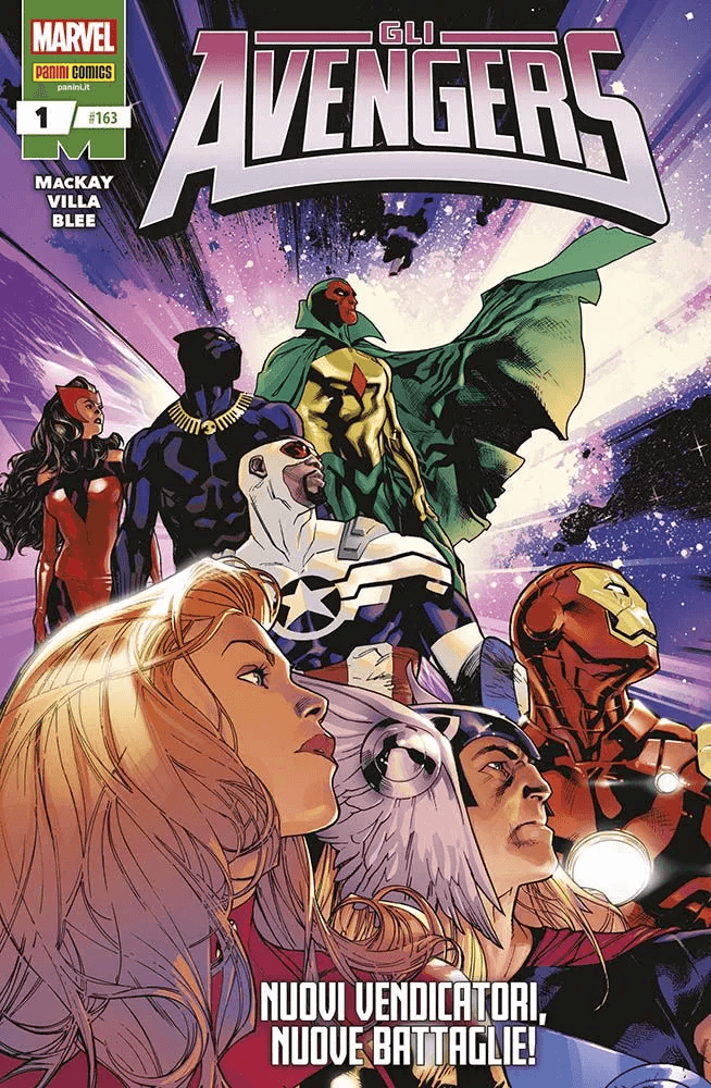 Avengers 1, tra le uscite Marvel Panini del 21 settembre 2023