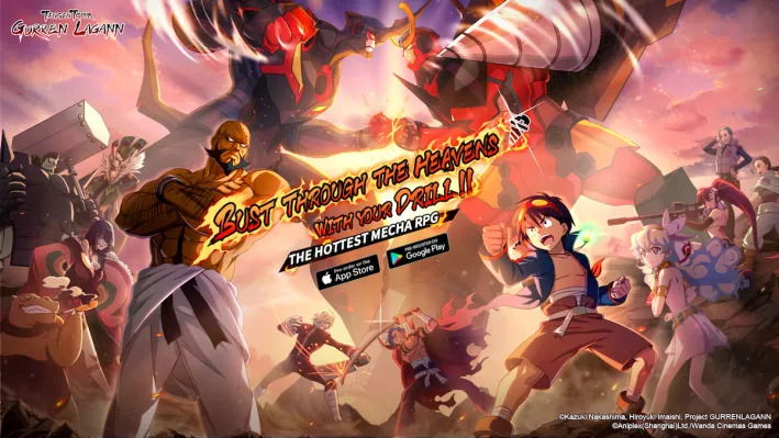 Gurren Lagann: il videogioco per Mobile arriva ad ottobre preview