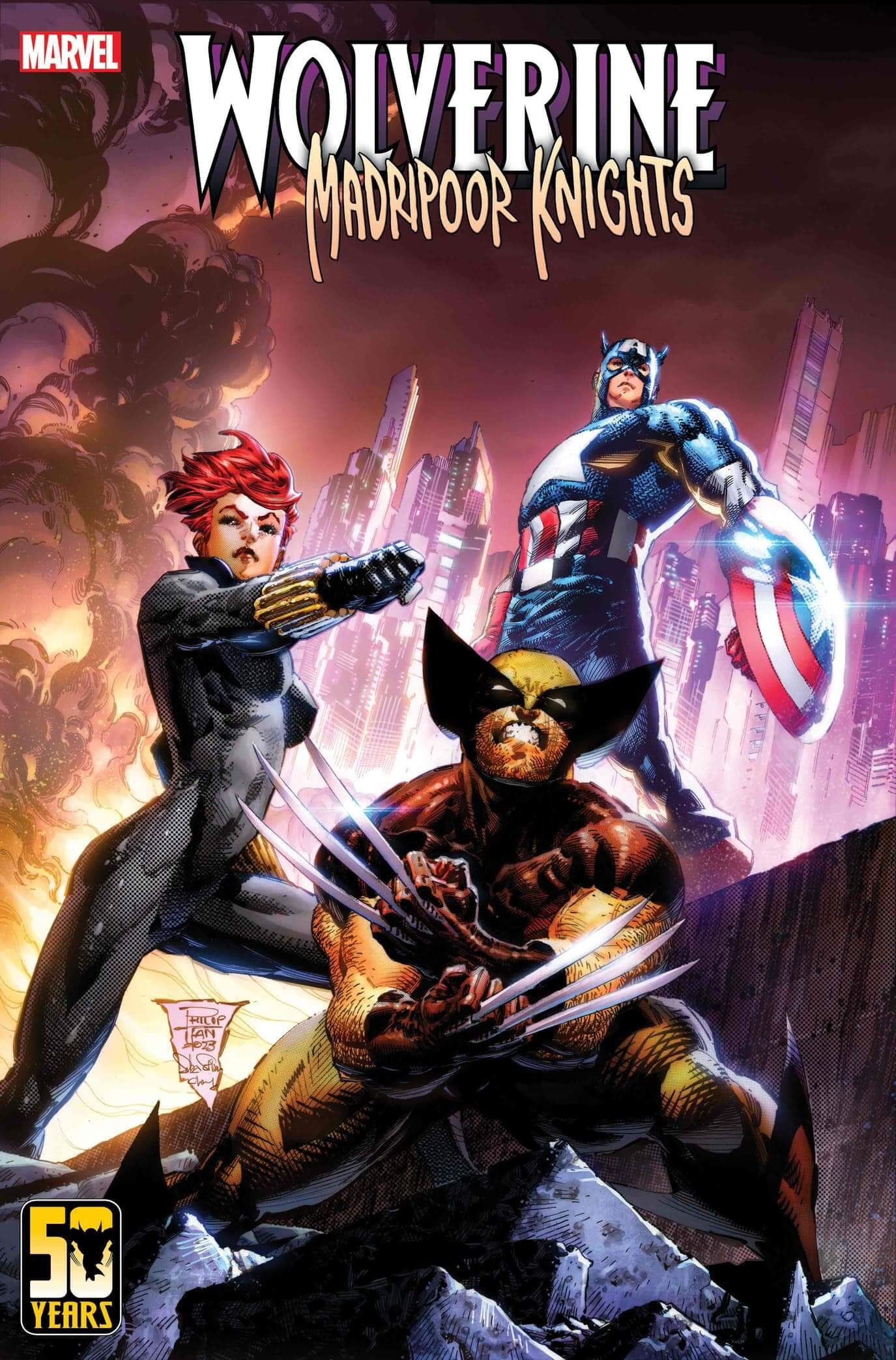 Couverture de Wolverine : Madripoor Knights 1 par Philip Tan