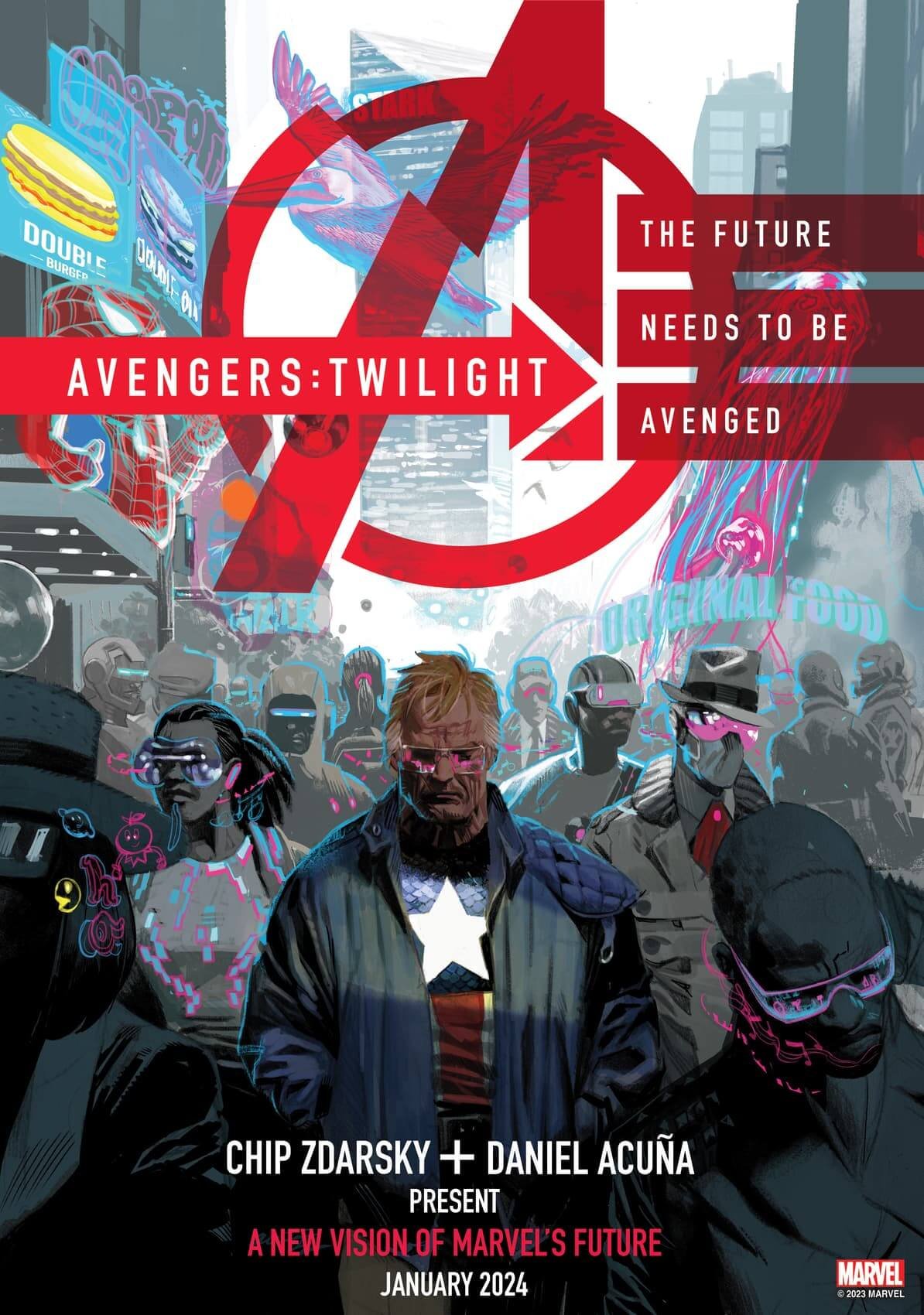 Image promotionnelle d'Avengers Twilight par Daniel Acuña