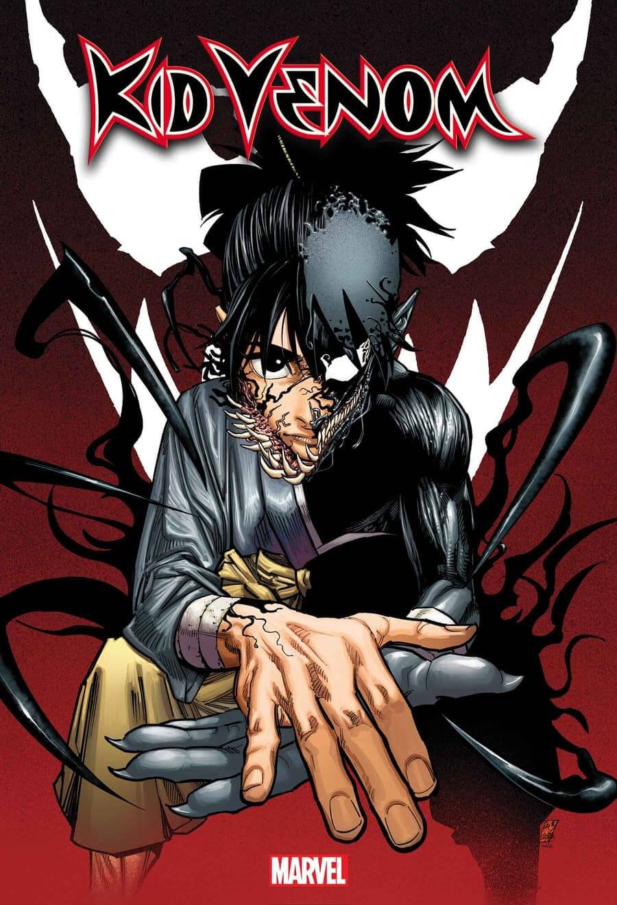 Couverture de Kid Venom : Origins par Taigami