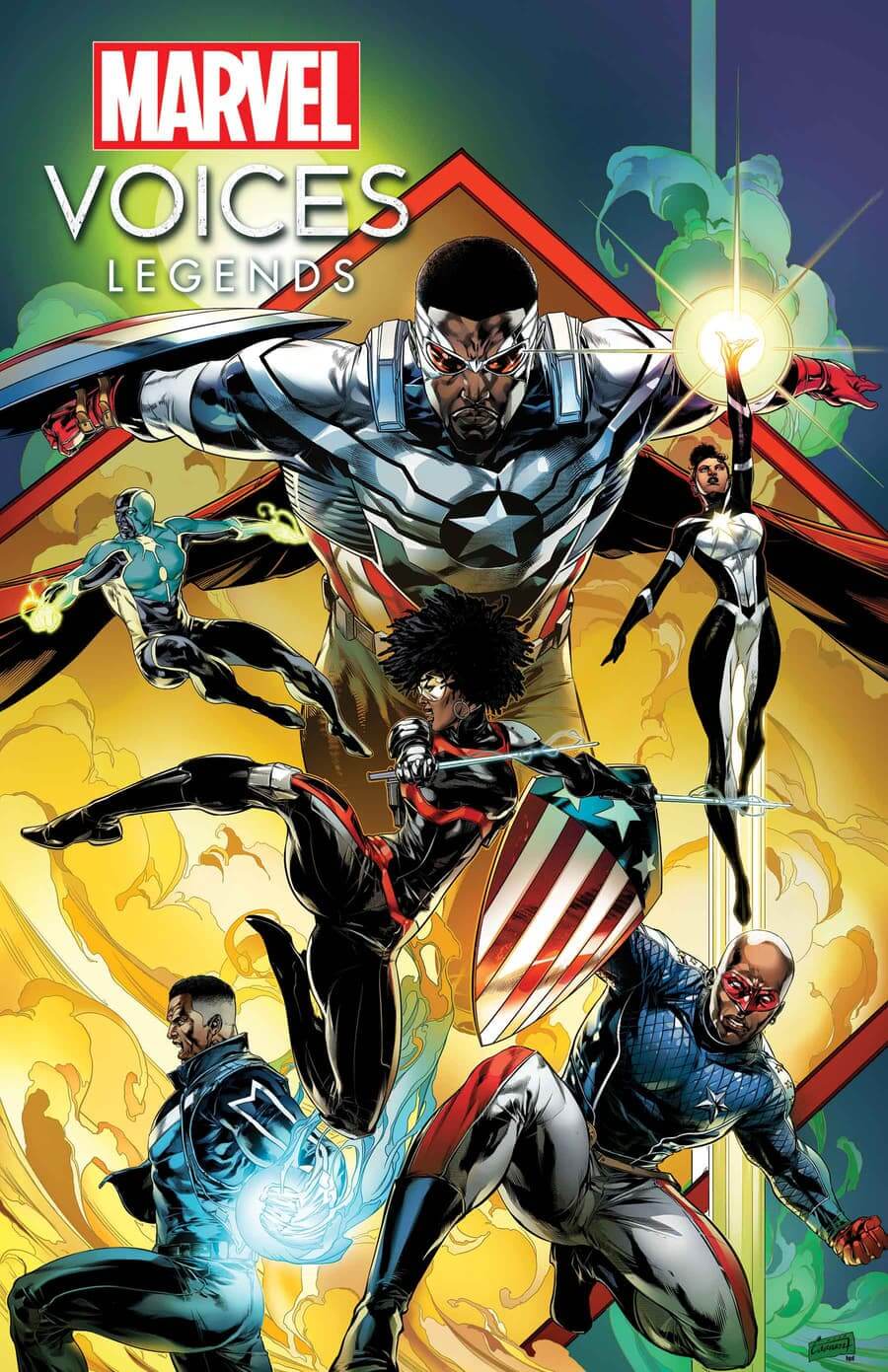 Cover di Marvel's Voices: Legends di Canaan White