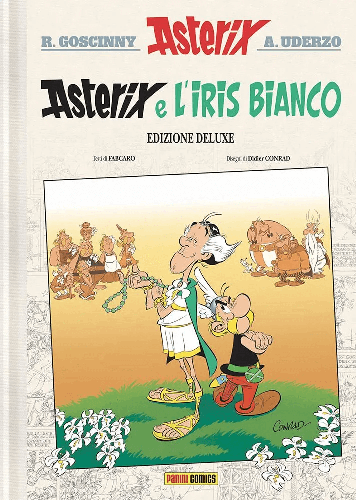 Asterix e l'Iris Bianco Edizione Deluxe, tra le uscite Panini Comics del 30 novembre 2023