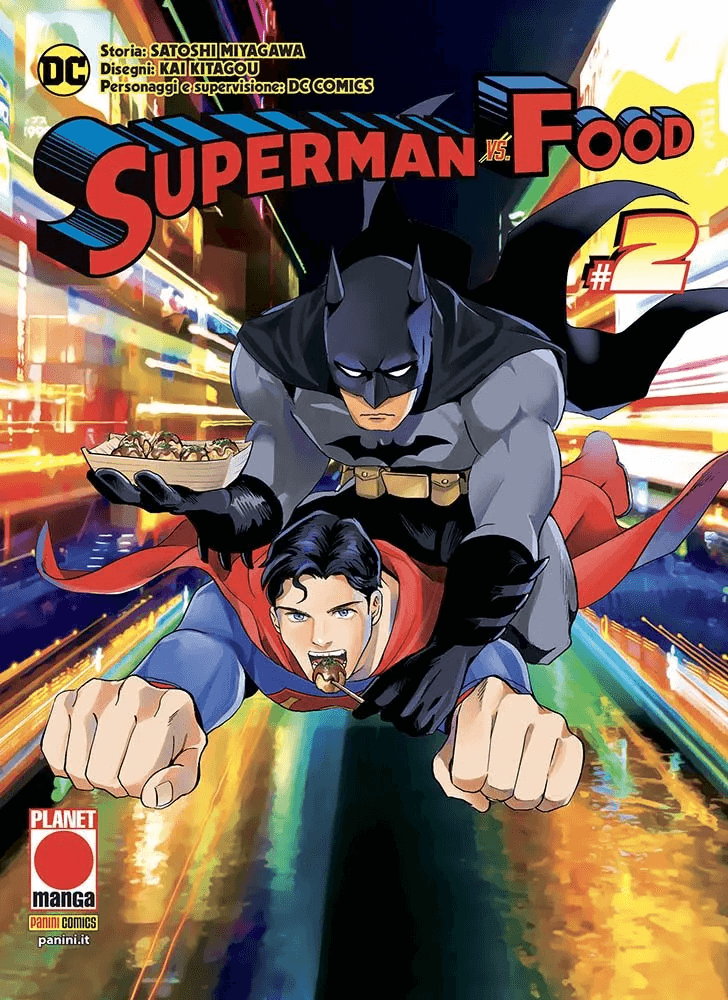 Superman Vs. Food 2, tra le uscite Planet Manga del 23 novembre 2023