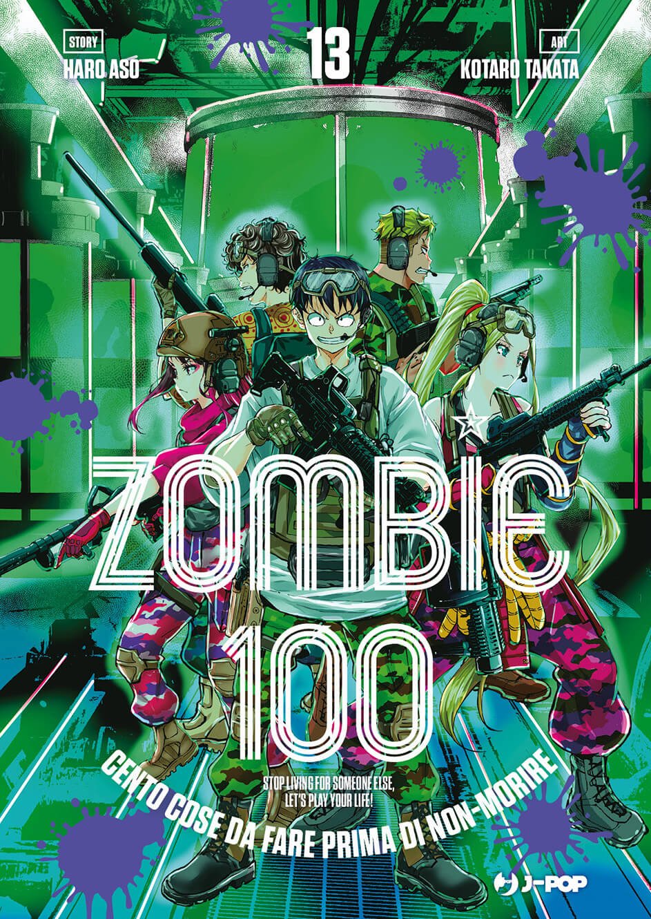 Zombie 100 13, parmi les sorties J-POP Manga du 29 novembre 2023.