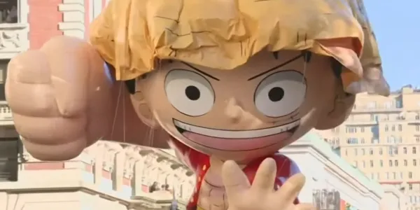 One Piece: il pallone gigante di Luffy si sgonfia durante la Parata del Ringraziamento