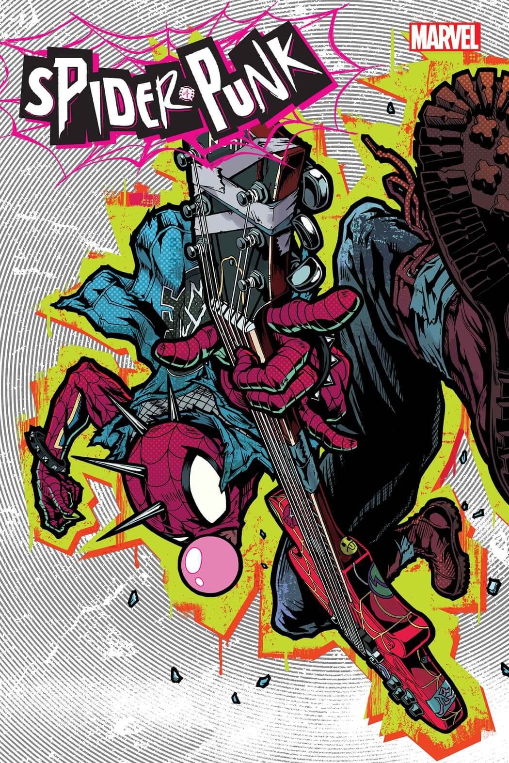 Couverture de Spider-Punk 1 par Takashi Okazaki