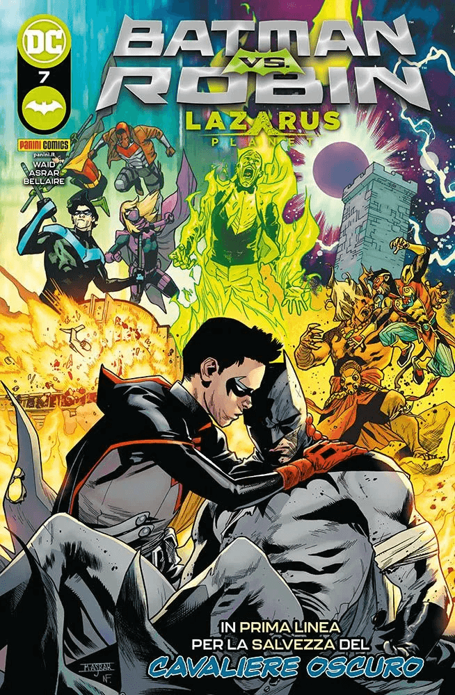Batman Vs. Robin : Lazarus Planet 7, parmi les sorties DC Panini du 14 décembre 2023.