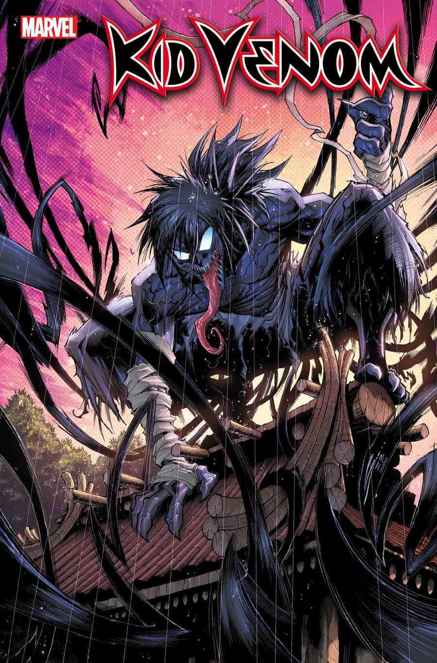Variant cover di Gerardo Sandoval del primo numero della miniserie Kid Venom 