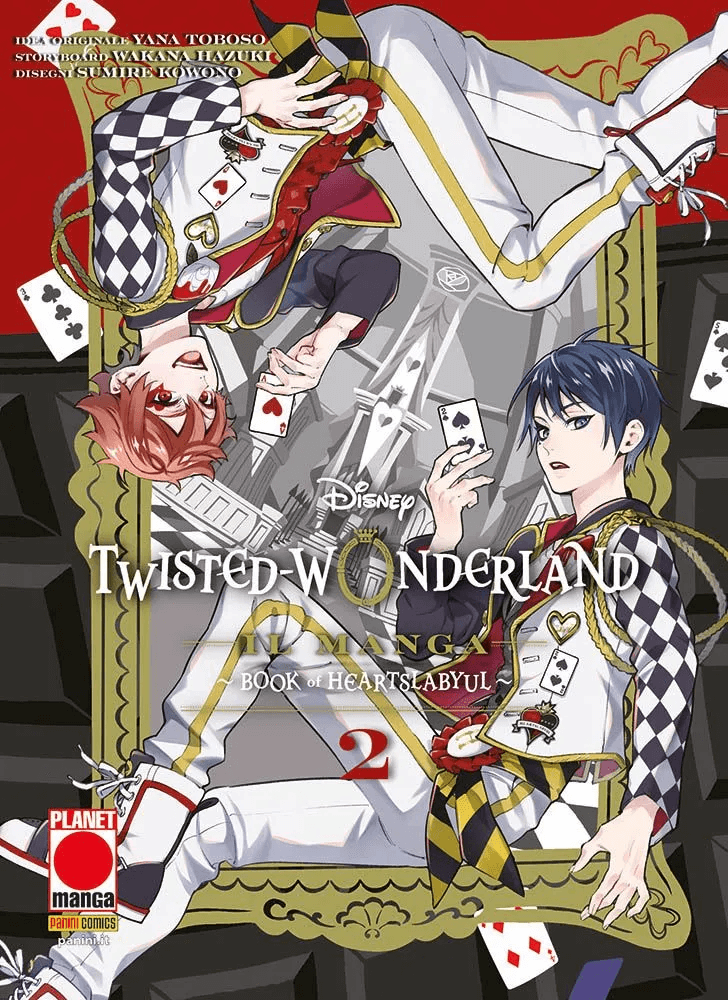Twisted-Wonderland - The Manga : Book of Heartslabyul 2, parmi les sorties Planète Manga du 1er février 2024.