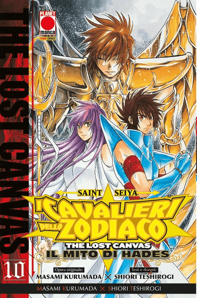 Saint Seiya : Knights of the Zodiac - The Lost Canvas 10, parmi les sorties Planète Manga du 11 janvier 2024.