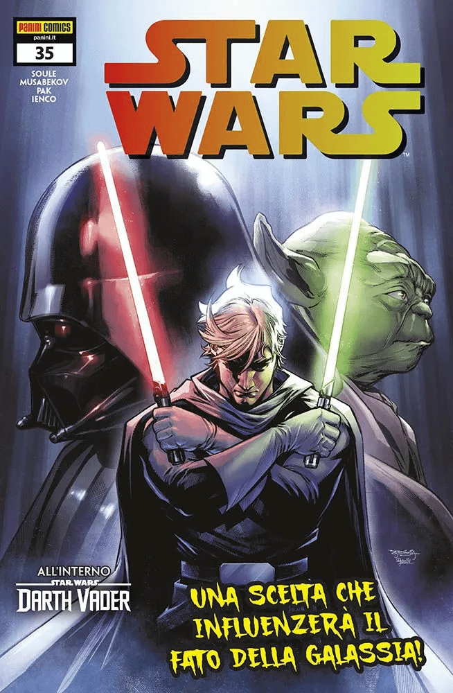 Star Wars 35, parmi les sorties Panini Comics du 18 janvier 2024.