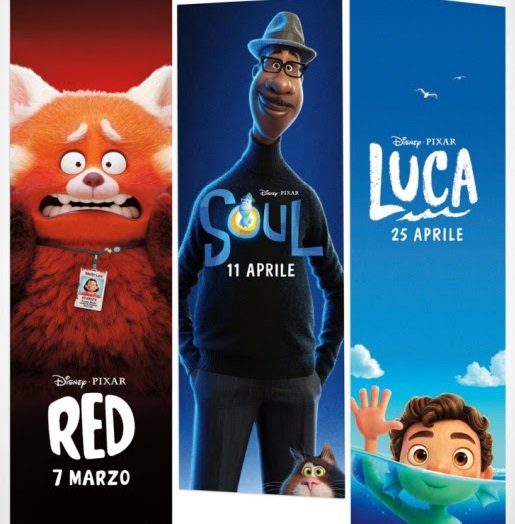 red soul luca cinema italia disney pixar