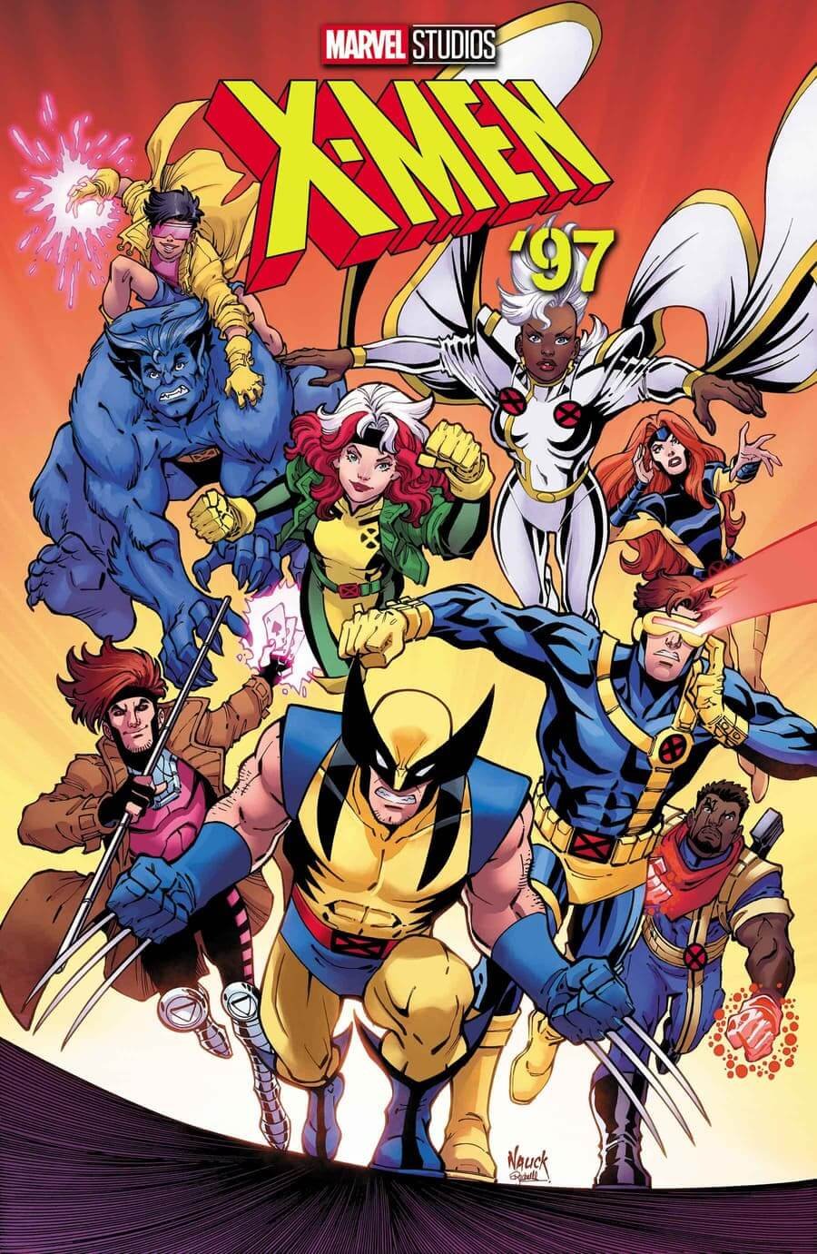 Couverture de X-Men '97 1 par Todd Nauck