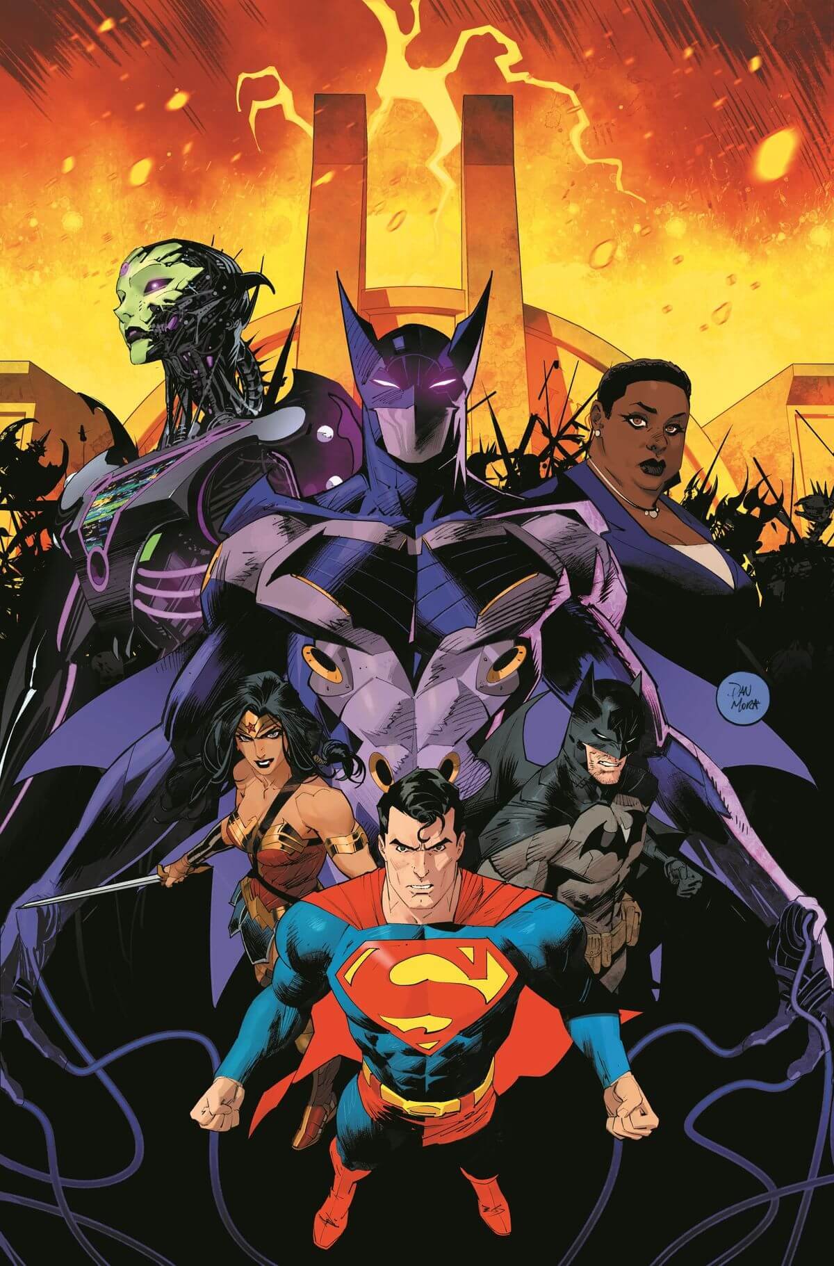 Couverture du Free Comic Book Day 2024 Absolute Power Special Edition par Dan Mora