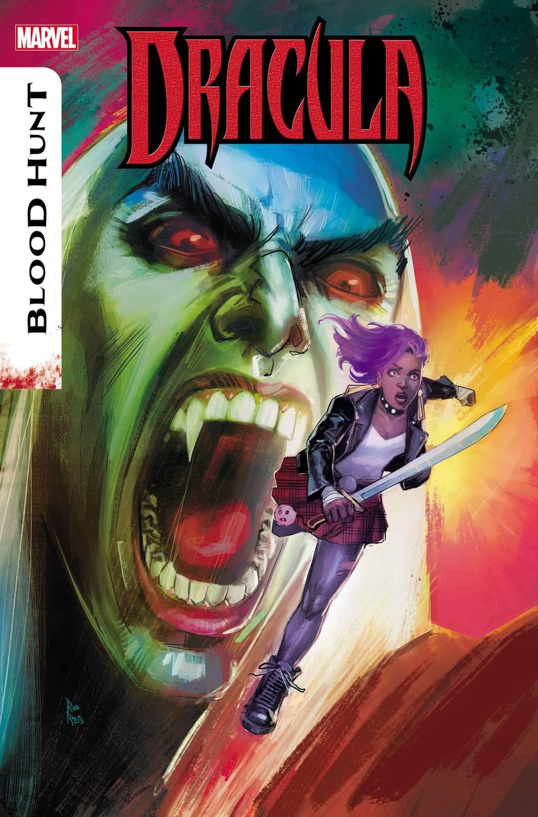 Cover di Dracula: Blood Hunt 1 di Rod Reis