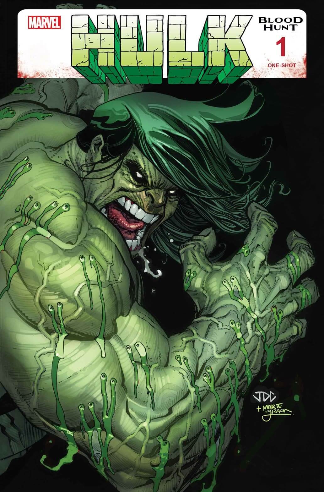 Cover di Hulk: Blood Hunt di Joshua Cassara
