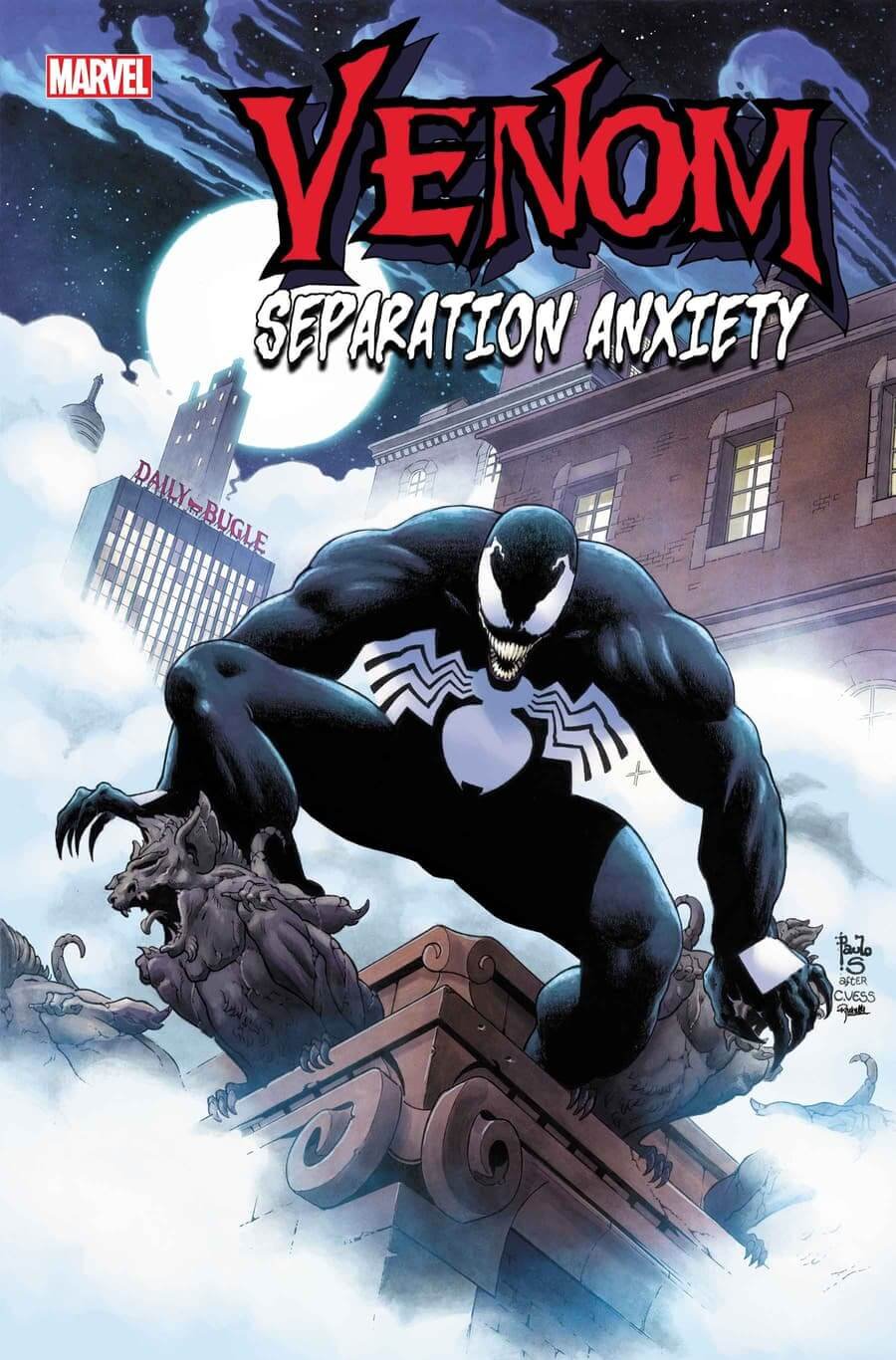 Couverture de Venom : Separation Anxiety 1 par Paulo Siqueira
