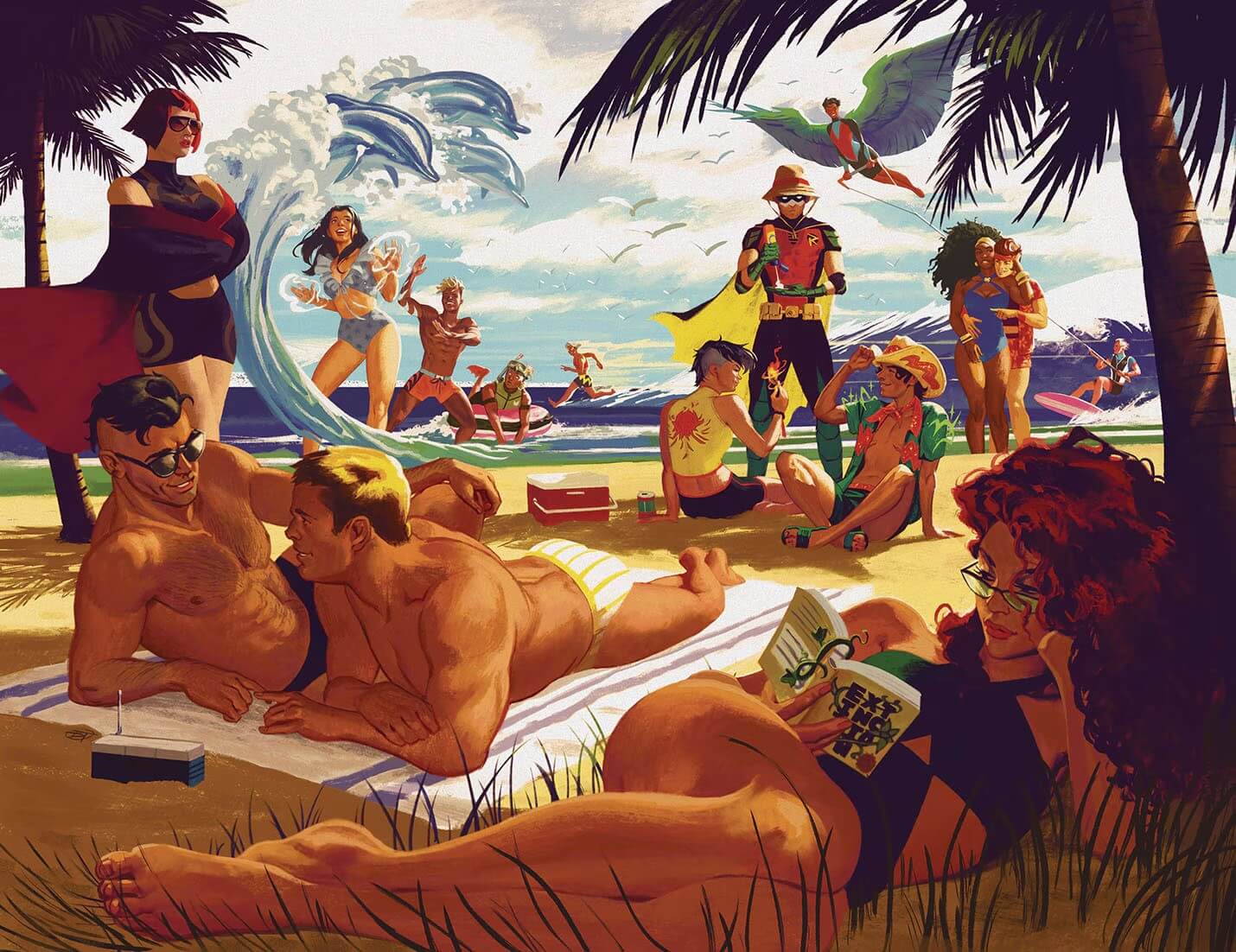 Variant cover di DC Pride 2024 di David Talaski