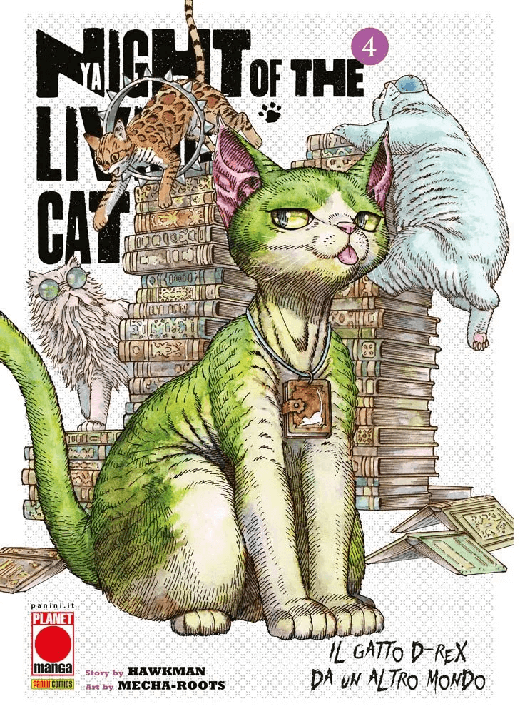 Nyaight of the Living Cat 4, tra leuscite Planet Manga del 7 marzo 2024